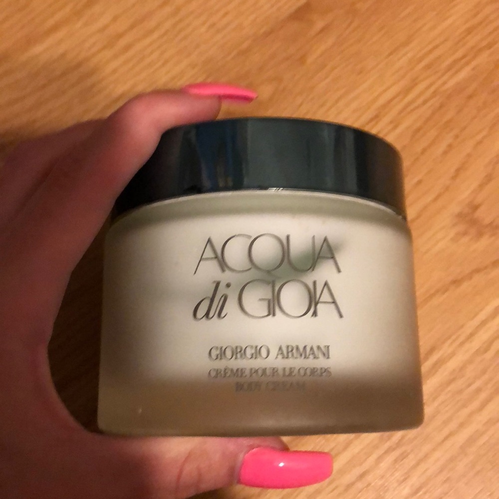 Giorgio Armani body cream